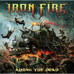 Iron Fire - Among The Dead (LP Red Ltd )