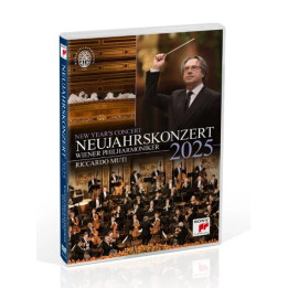 Muti Riccardo & Wiener Philharmonicer - Neujahrskonzert 2025/New Year's Concert 2025 (DVD)