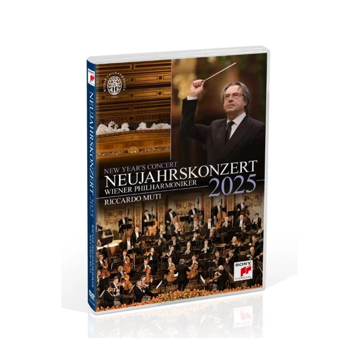 Muti Riccardo & Wiener Philharmonicer - Neujahrskonzert 2025/New Year's Concert 2025 (DVD)