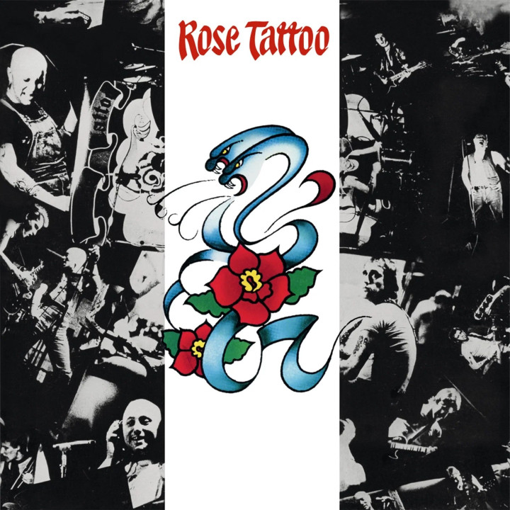 Rose Tattoo - Rose Tattoo (LP White/Black Swirled)