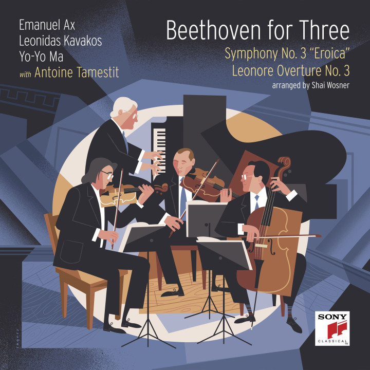 Ma Yo-Yo - Beethoven For Three: Symphony No. 3 "Eroica" And Leonore Overture No. 3 (CD)