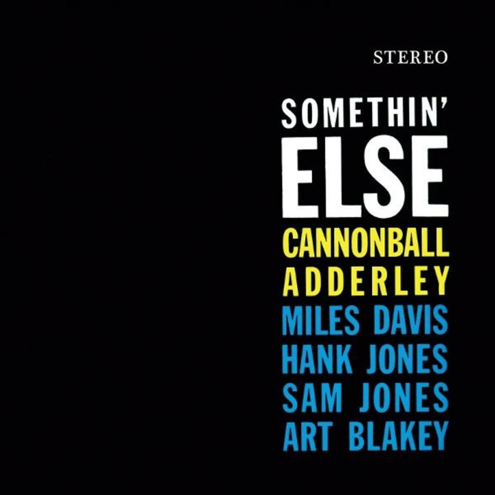 Adderley, Cannonball - Somethin' Else (LP Clear)