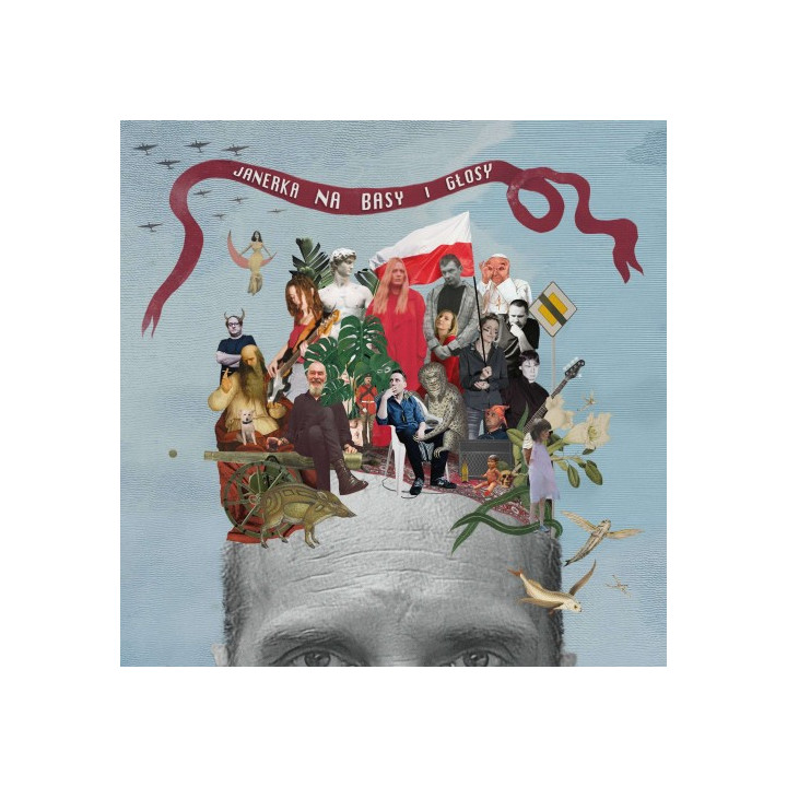 Various - Janerka Na Basy I Głosy (Biało/Niebieski Vinyl) (LP)