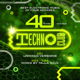 Various - 40 Years Techno Club (4CD)
